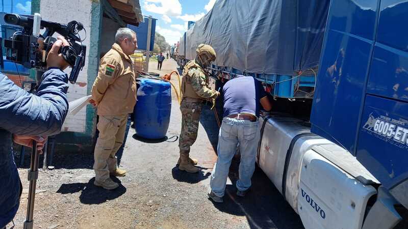 En 11 días, militares afectan al contrabando en más de Bs 4,2 millones