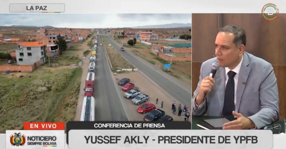 YPFB trabaja en estabilizar la provisión de combustibles y empieza con un “stock frágil” para un día de abastecimiento