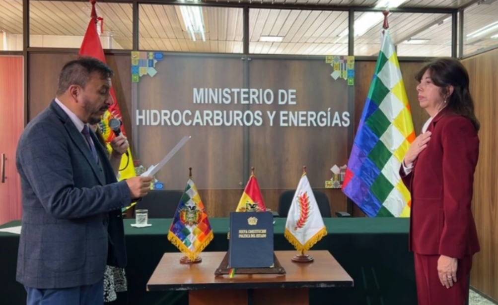 Tatiana Genuzio asume como Viceministra de Comercialización Transporte y Almacenaje de Hidrocarburos con la misión reordenar el sector