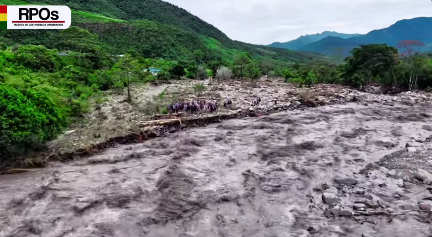 En Cochabamba, 4.000 familias están afectadas por desborde de ríos, riadas e inundaciones