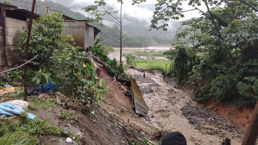 Alcaldía de La Asunta alista la declaratoria de emergencia por las lluvias; Defensa Civil compromete ayuda