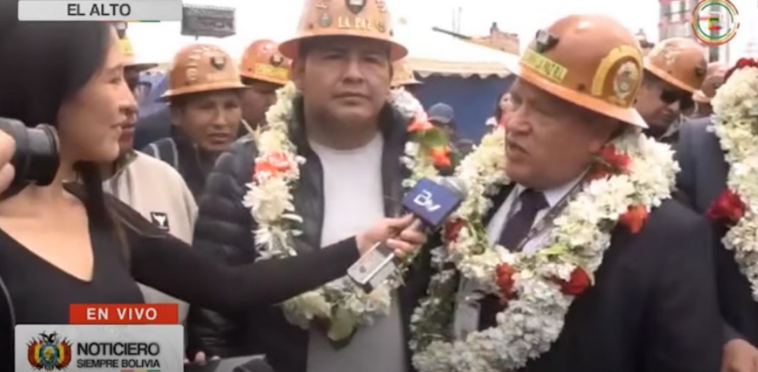 Ministro de Minería inaugura la Expomin en El Alto y pide replicarla en el resto de Bolivia