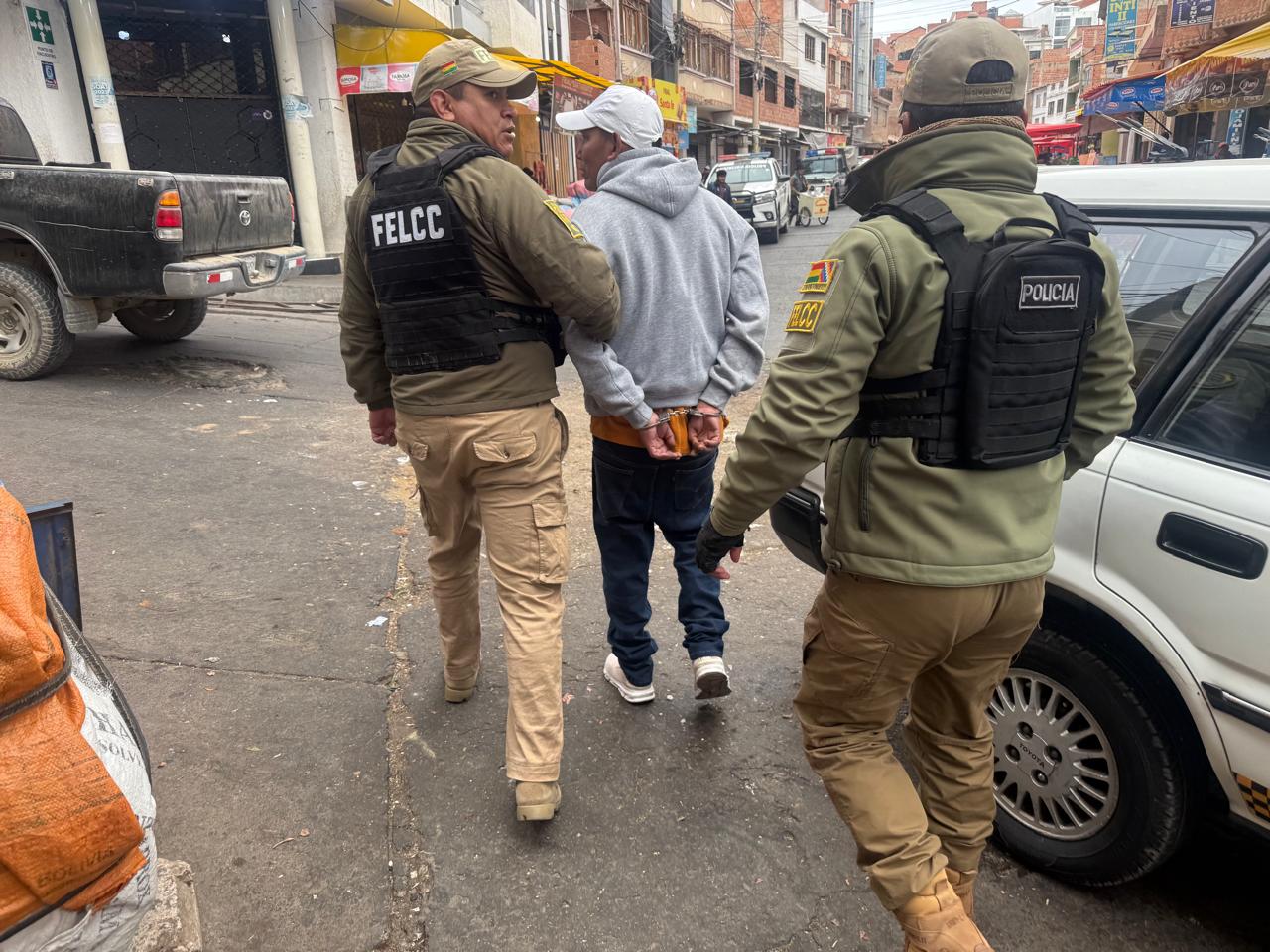 Aprehenden a súbdito peruano buscado por la justicia en Sucre