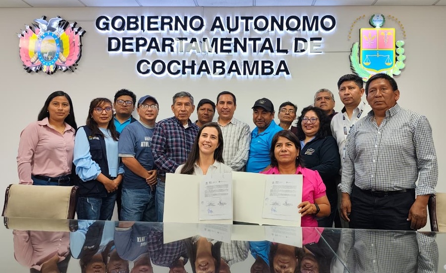 ABEN y Gobernación de Cochabamba impulsan la gestión hídrica con tecnología nuclear