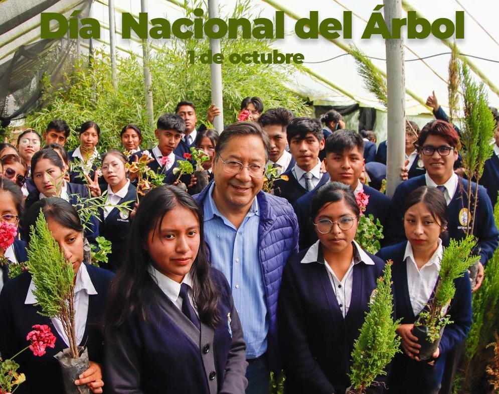 Día del Árbol: Arce insta a sumar esfuerzos para proteger la Madre Tierra y el Ejército planta 100.000 plantines