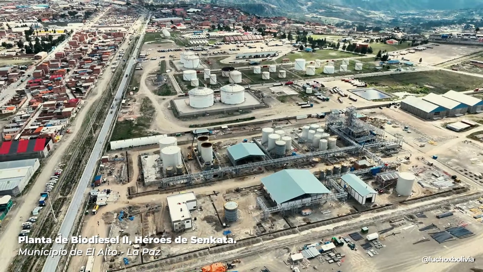 Plantas de Biodiésel de Santa Cruz y El Alto garantizan autosuficiencia en combustibles 