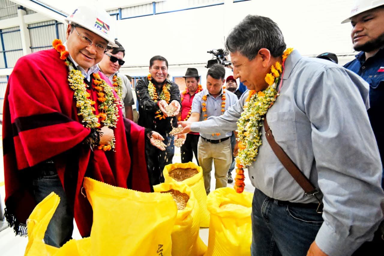 San Lorenzo se industrializa con modernas plantas de aceite de manzanilla y alimentos balanceados