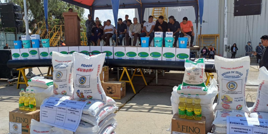 Gobierno invirtió Bs 133,7 millones para asistir a 76.372 familias y 301 municipios afectados por desastres