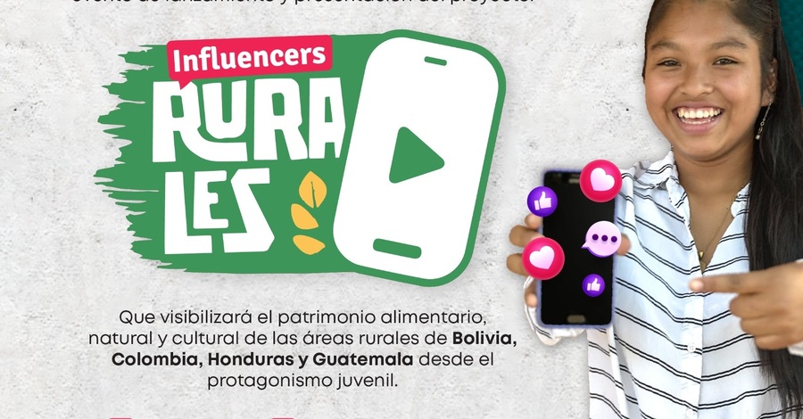 “Influencers Rurales”, un concurso para fortalecer habilidades digitales de jóvenes rurales y periurbanos