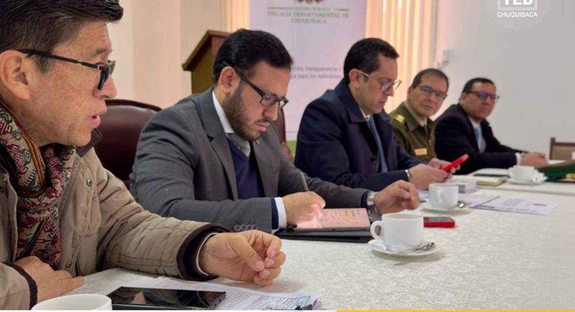 Instituciones de Chuquisaca activan plan conjunto para blindar la segunda vuelta electoral