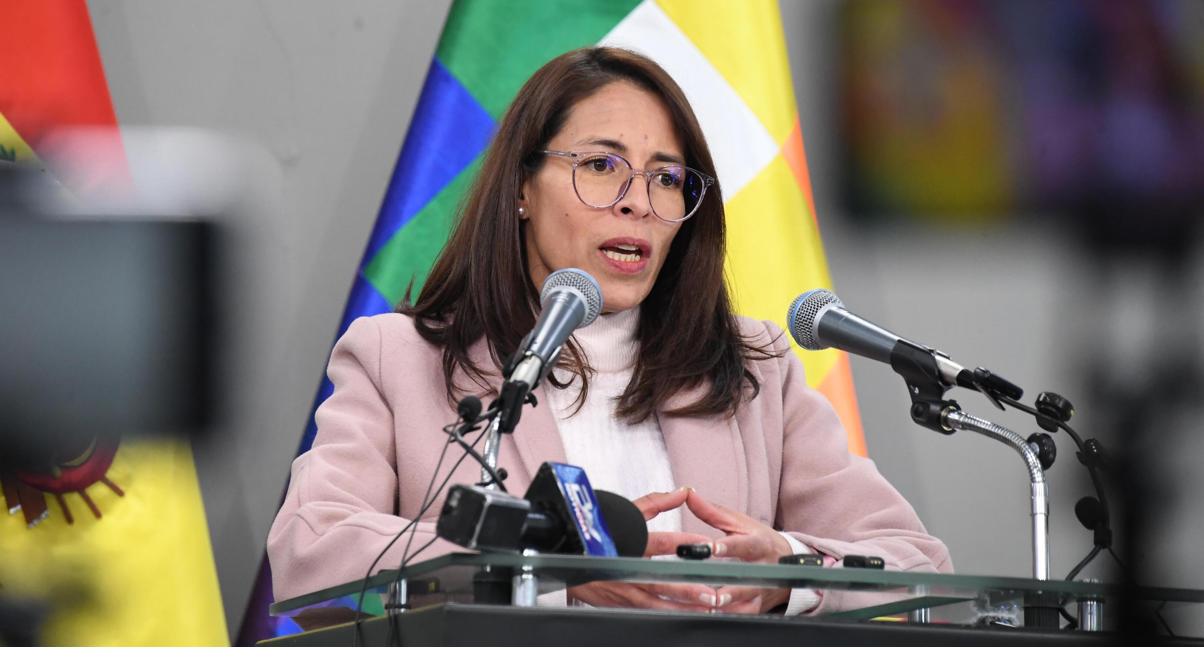 Ministra de Justicia convoca a los órganos del Estado a garantizar balotaje y una sucesión “histórica y ordenada”