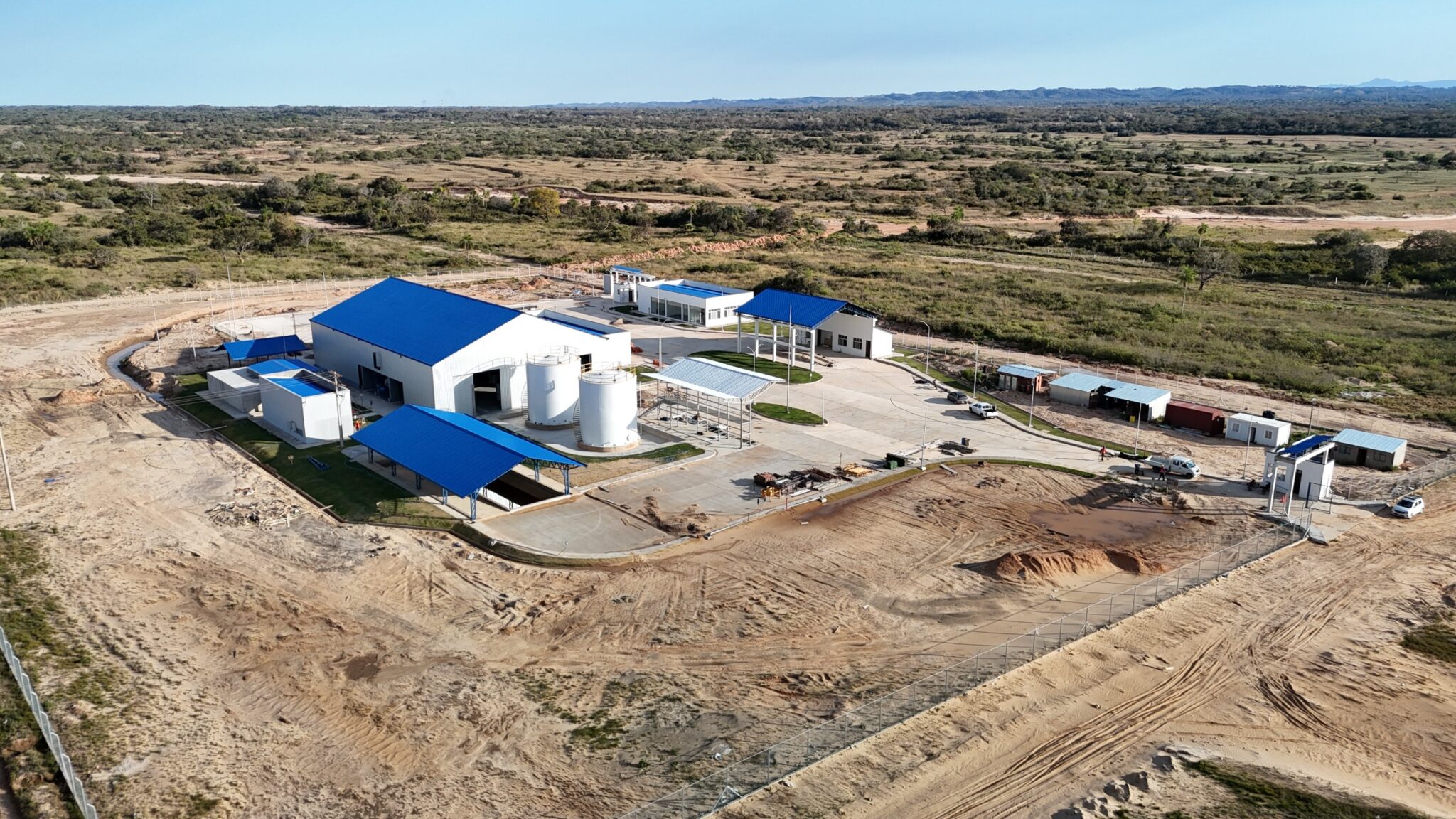 El Centro de Transformación de Residuos Líquidos en La Guardia avanza al 80% y reducirá la importación de diésel 