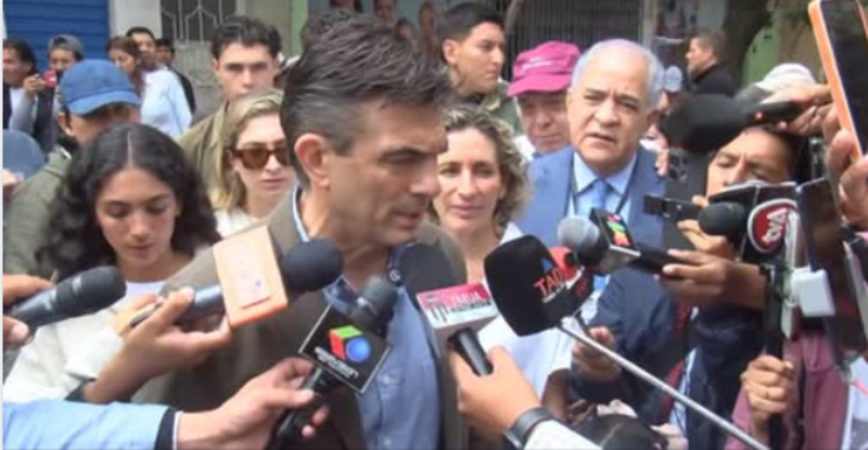 Presidente electo formaliza denuncia penal contra una persona por presunta venta de cargos públicos a cambio de dinero