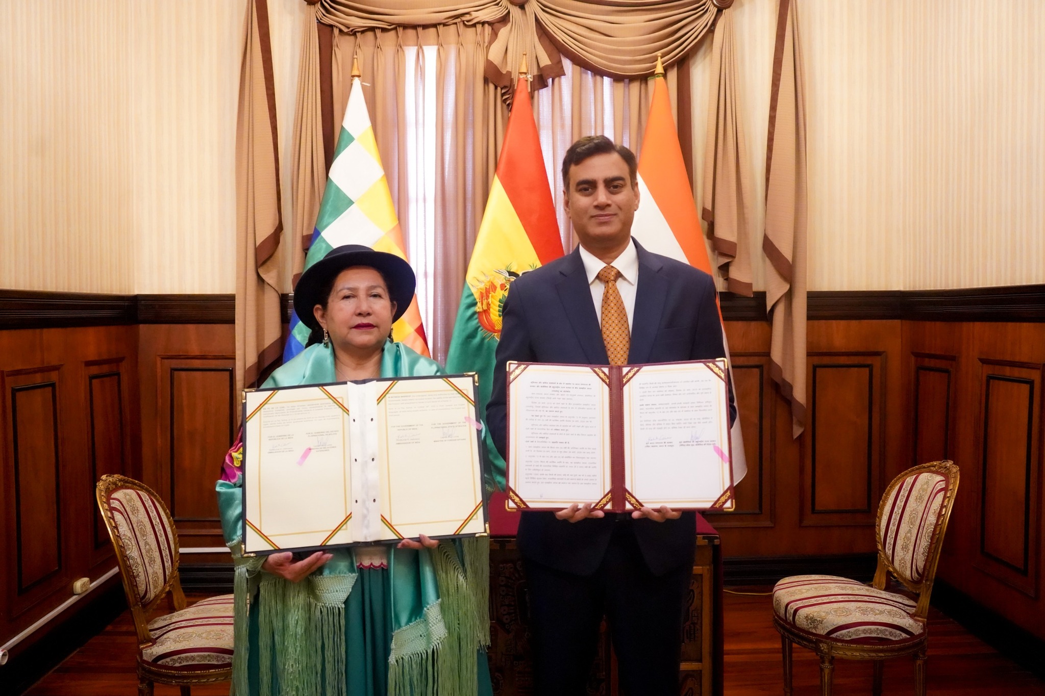 Bolivia e India amplían por cinco años acuerdo de cooperación en geología y recursos minerales