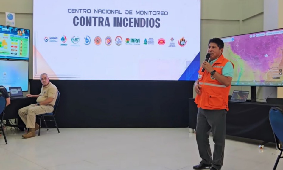 Bolivia enfrenta seis incendios forestales en cuatro departamentos