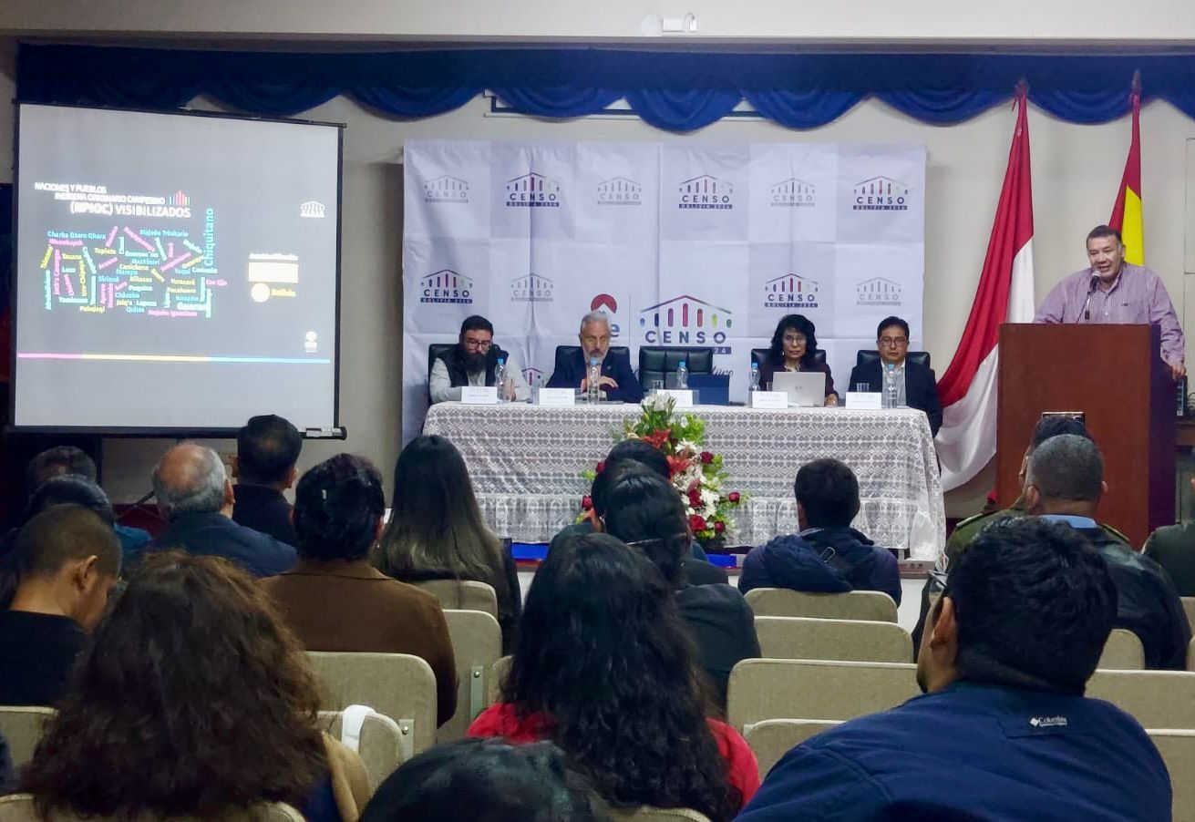 Censo 2024: Bolivia se consolida como país de centros urbanos