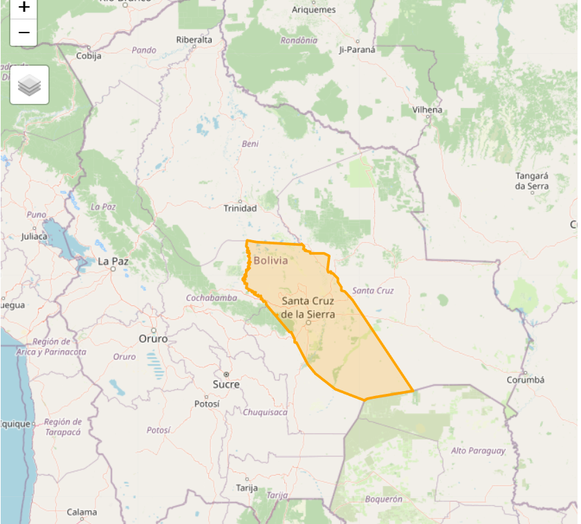 Santa Cruz en alerta naranja por vientos de hasta 90 km/h que podrían avivar incendios