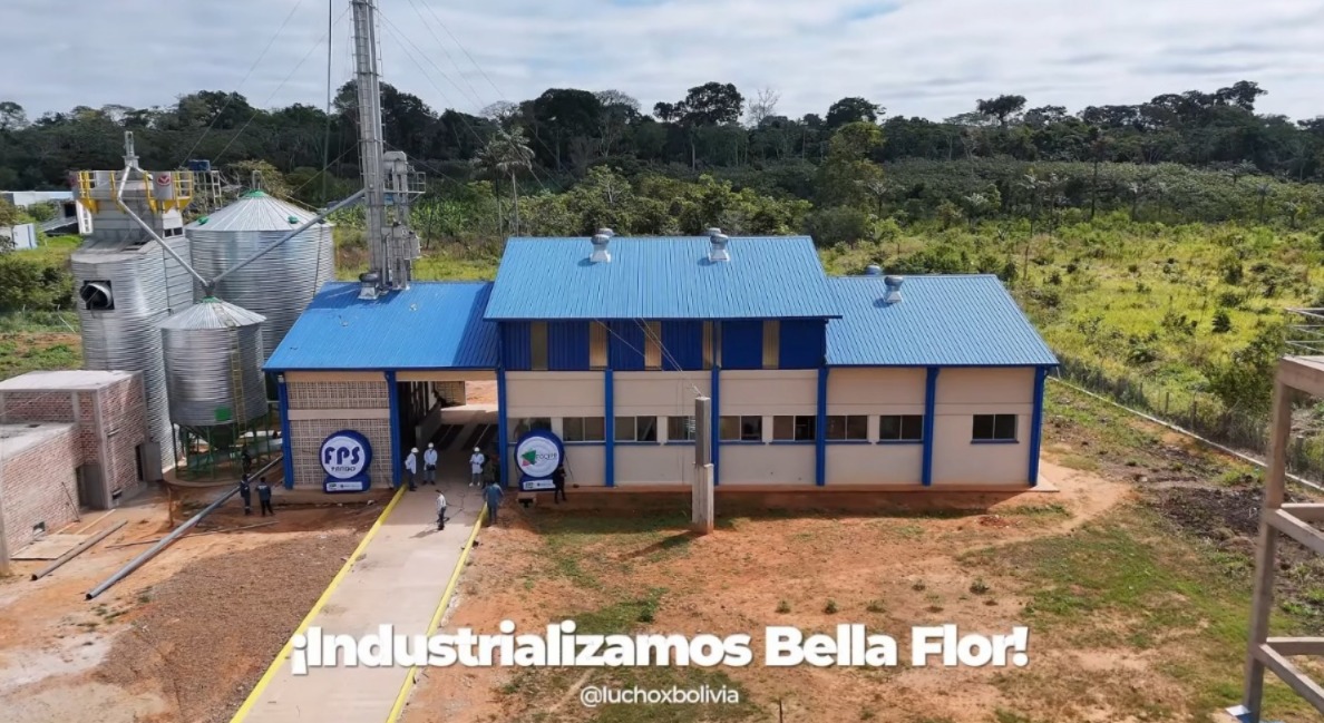 Pando: Planta de Alimento Balanceado y Semillas en Bella Flor registra un avance de 67.5%