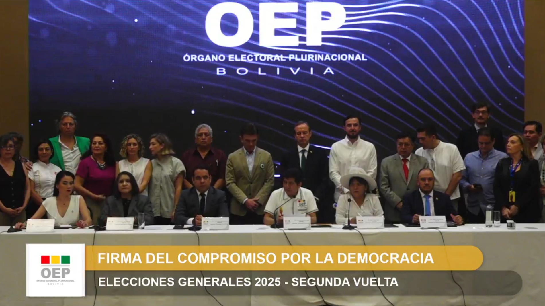 PDC y Libre comprometen no incurrir en la guerra sucia y TSE ratifica transparencia del proceso electoral