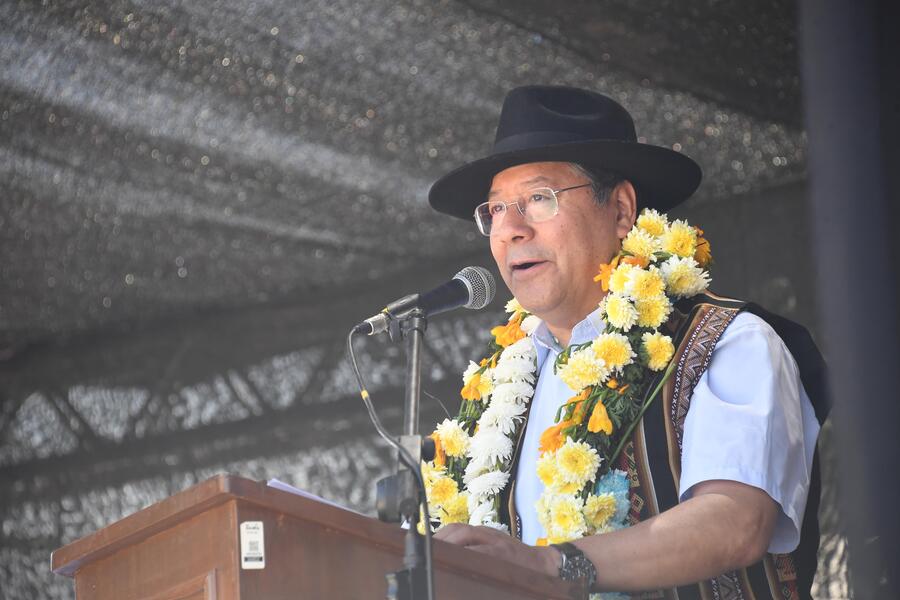 Arce asegura que deja la semilla de la industrialización y destaca que es resultado de la lucha y esperanza del pueblo