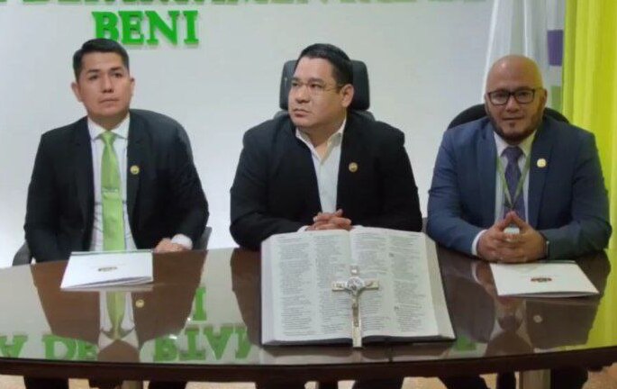 Alexander Mendoza es nombrado nuevo fiscal de Beni tras amenazas a su antecesor