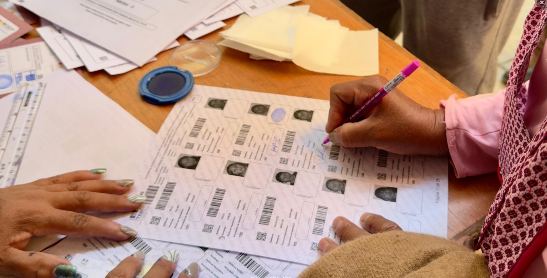 Por la segunda vuelta, el certificado de sufrago tendrá validez hasta el 17 de enero