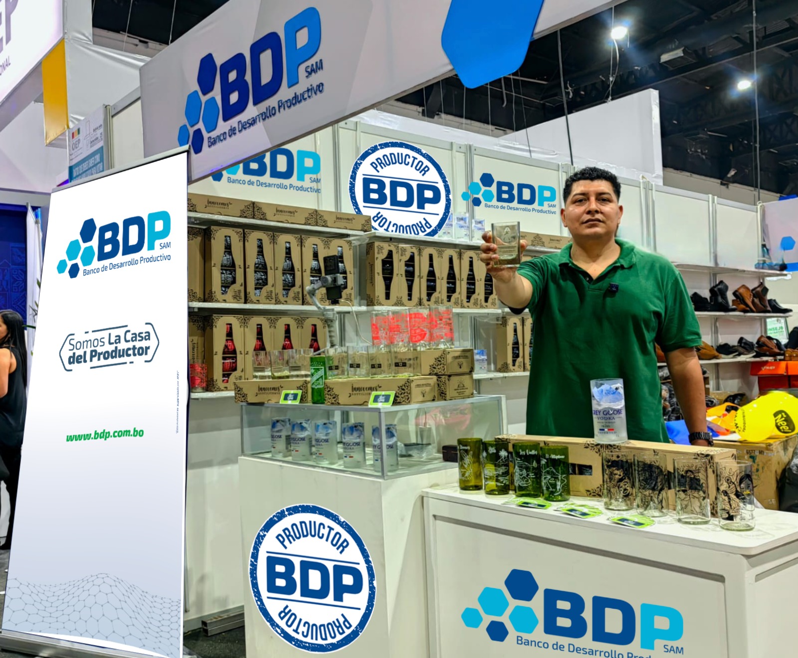 Con el respaldo del BDP, productores llevan su oferta exportable a la Expocruz 2025