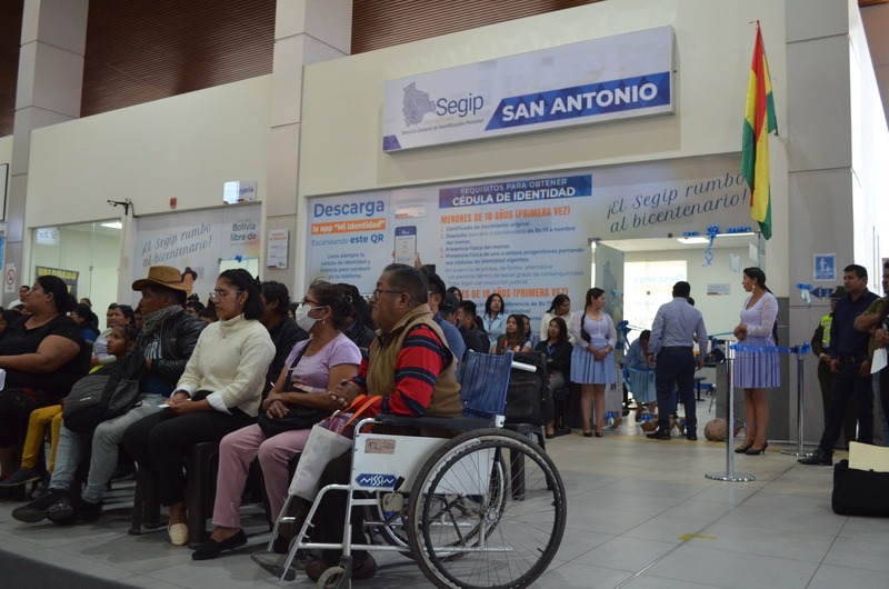 SEGIP inaugura nueva oficina en Cochabamba con capacidad para emitir 72.000 cédulas al año