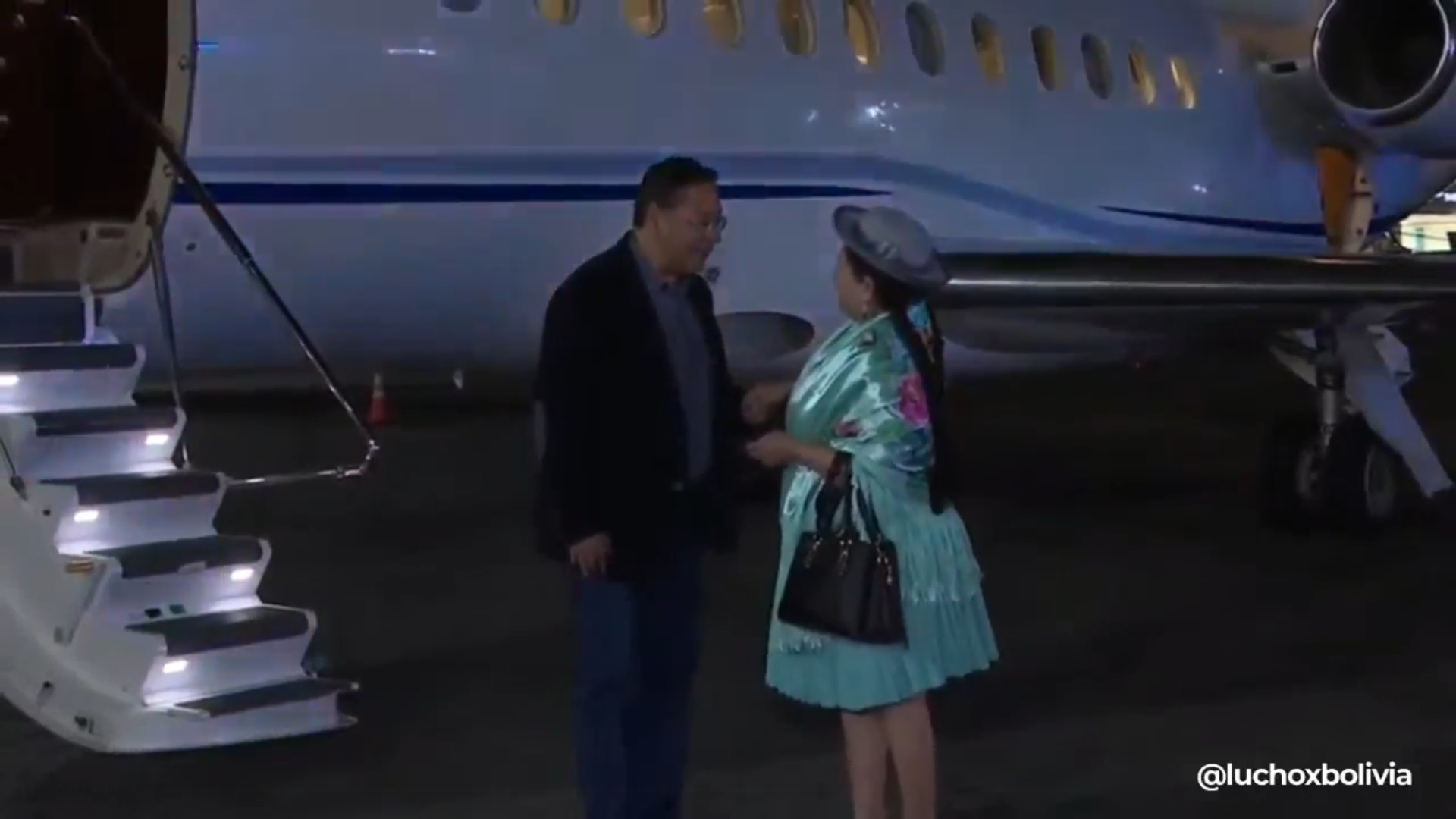 Arce llega a Nueva York para intervenir en la Asamblea General de las Naciones Unidas