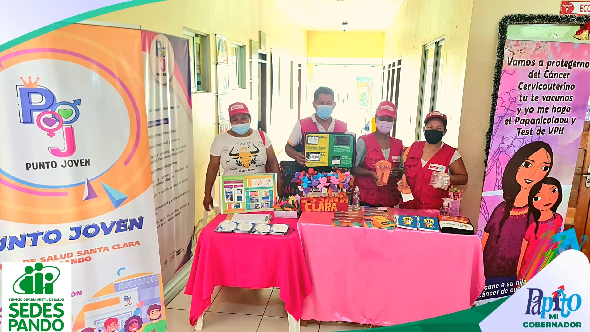 Promueven campaña de prevención y detección temprana del cáncer cérvico uterino en Pando