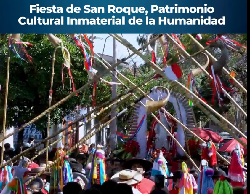 Presidente conmemora primer año del título de Patrimonio Cultural de la Humanidad de la Fiesta de San Roque de Tarija