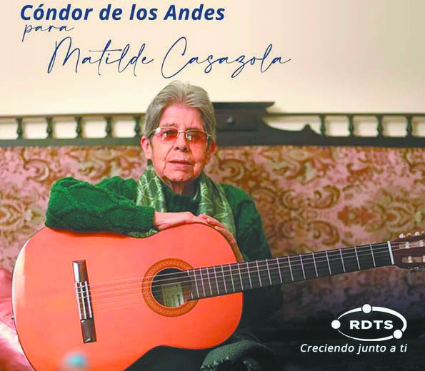 Matilde Casazola recibirá este jueves en su ciudad natal la más alta distinción que otorga el Estado: el Cóndor de los Andes