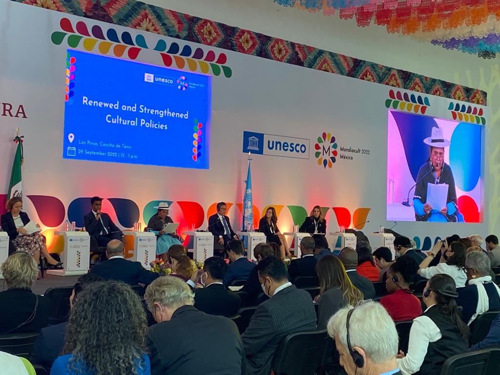 Bolivia plantea construir una “cultura de la vida” en la MONDIACULT 2022