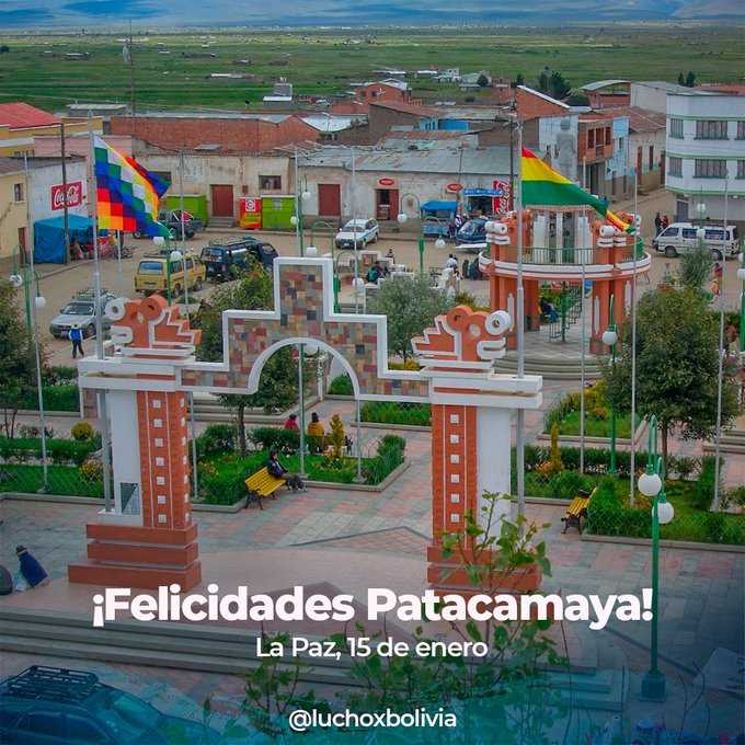 Municipio de Patacamaya cumple este domingo 61 años de creación