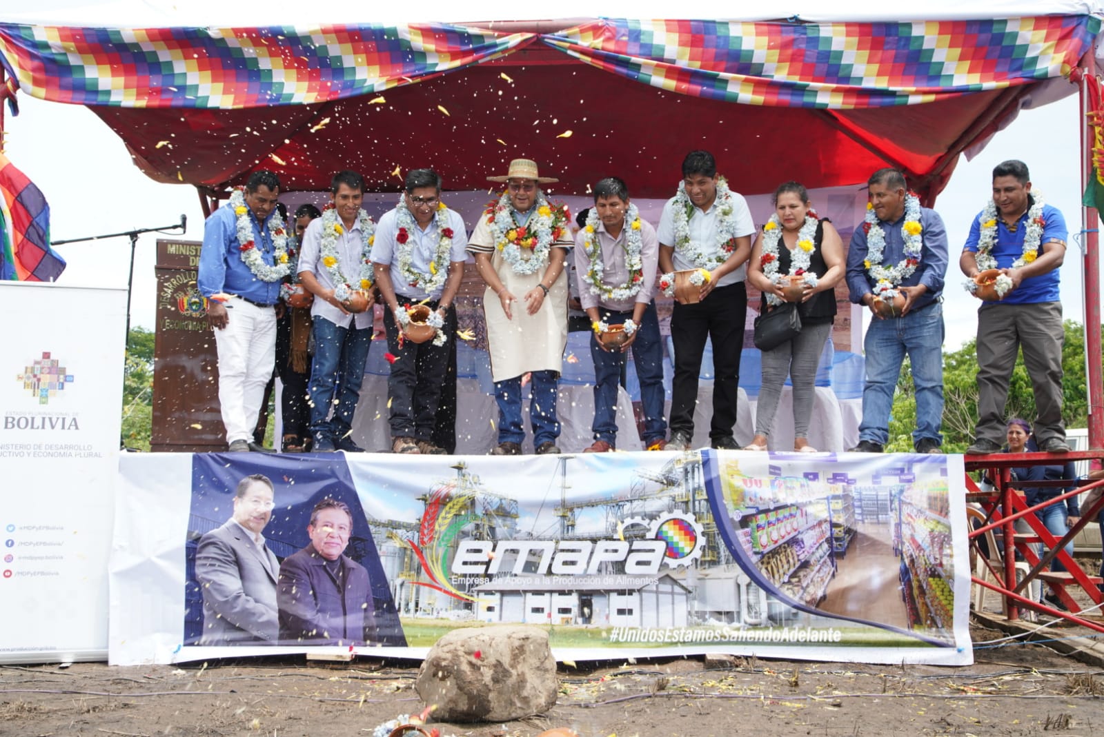 Gobierno inaugura construcción de planta piscícola en la Amazonía con una inversión de Bs 87,1 millones 