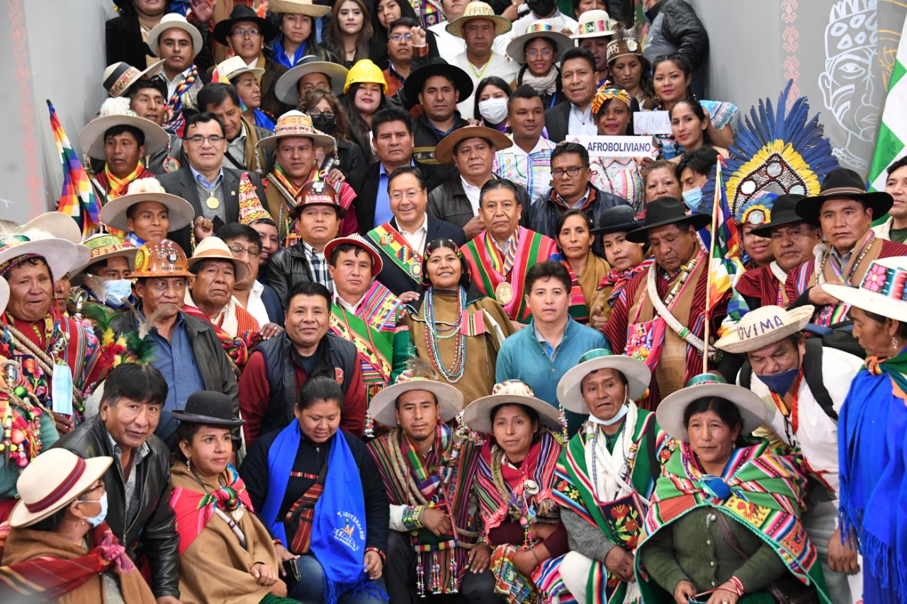 Presidente: El Estado Plurinacional es motivo de estudio y ejemplo en el ámbito internacional