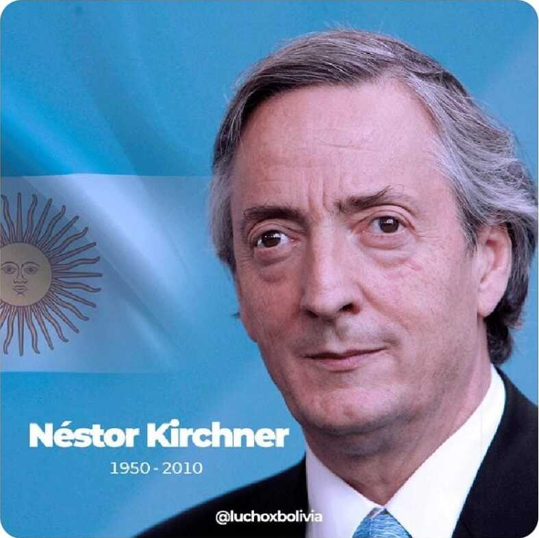 El Presidente recordó los 73 años del natalicio de Néstor Kirchner