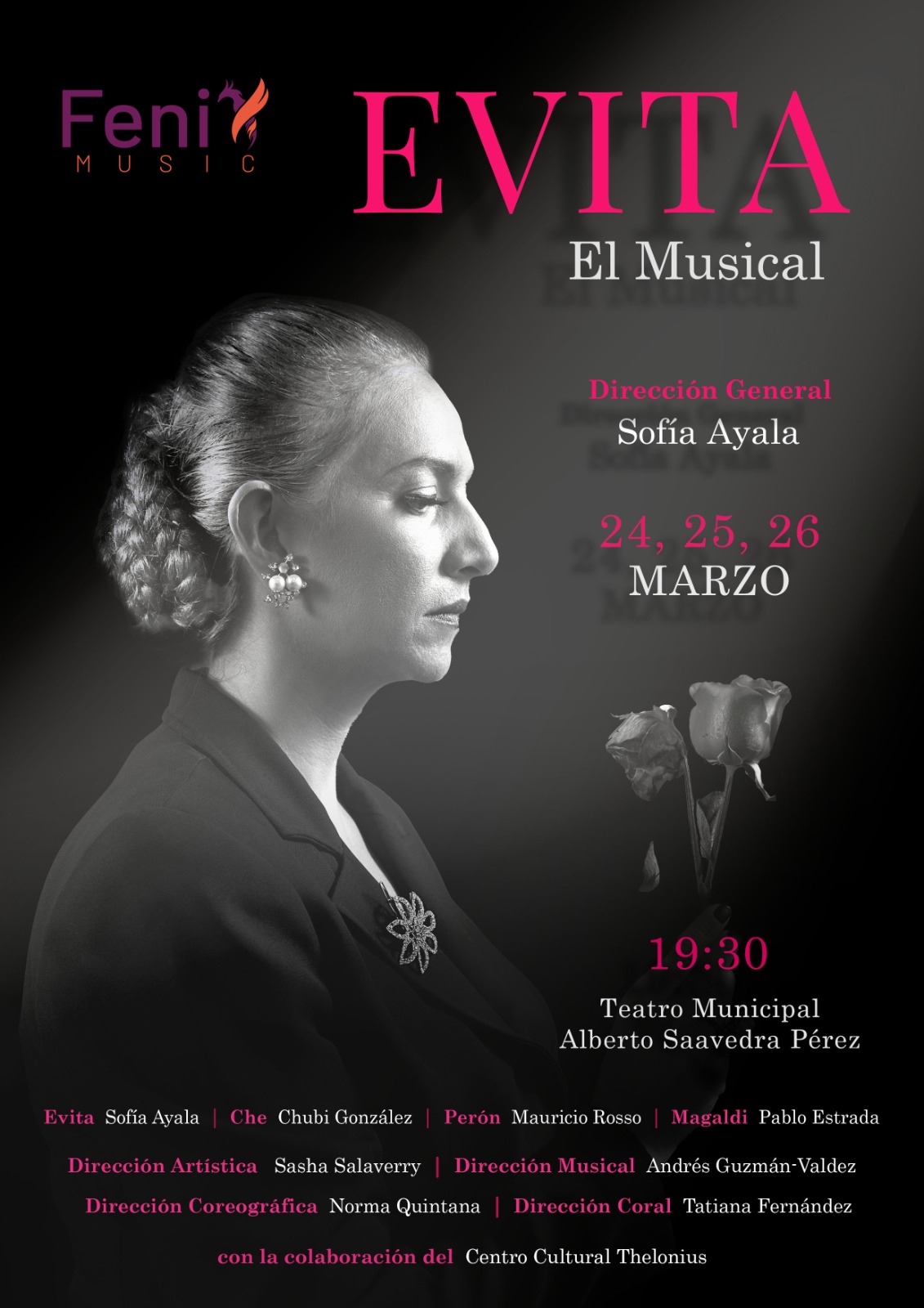 La obra musical Evita se presentará en L a Paz
