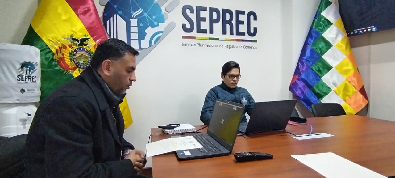 Empresarios de Potosí se capacitan sobre la actualización de Matrícula de Comercio