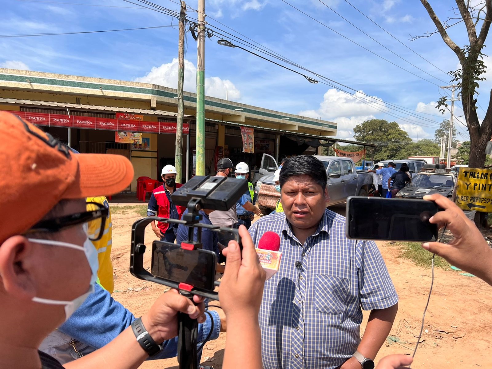 ABC inspecciona trabajos de mantenimiento vial en tramos de Santa Cruz y Chuquisaca