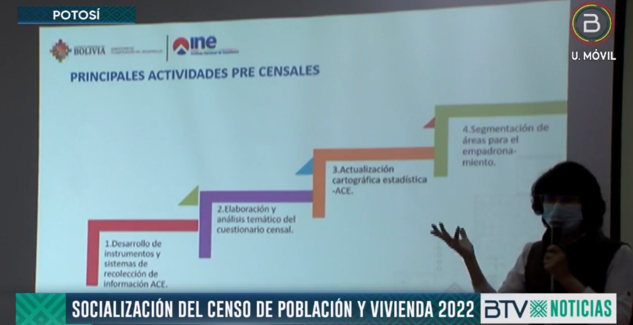 El INE recorre el país socializando los avances para el Censo de Población y Vivienda 2022