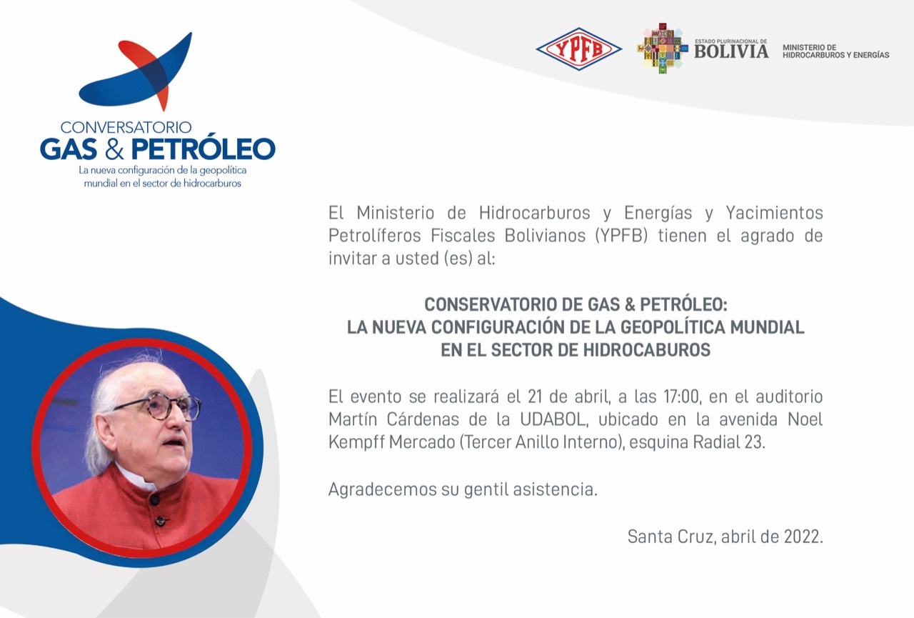 Analista mexicano Alfredo Jalife-Rahme brindará conversatorio sobre la nueva geopolítica del gas en Latinoamérica