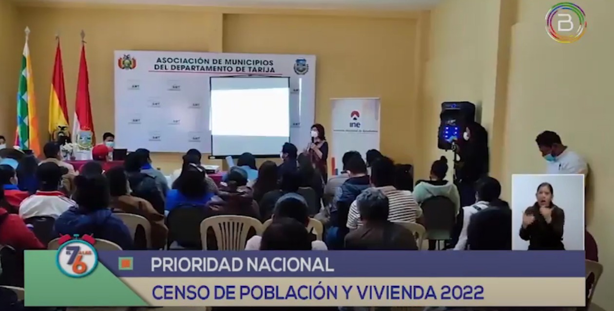 INE socializó el Censo 2022 en ciudades capitales de los nueve departamentos de Bolivia
