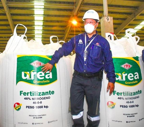 Planta de urea empieza a operar al 100% de su capacidad y llega a un histórico de producción de 2.100 t por día