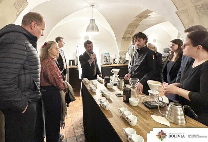 La francesa Malongo promociona el café boliviano al mundo