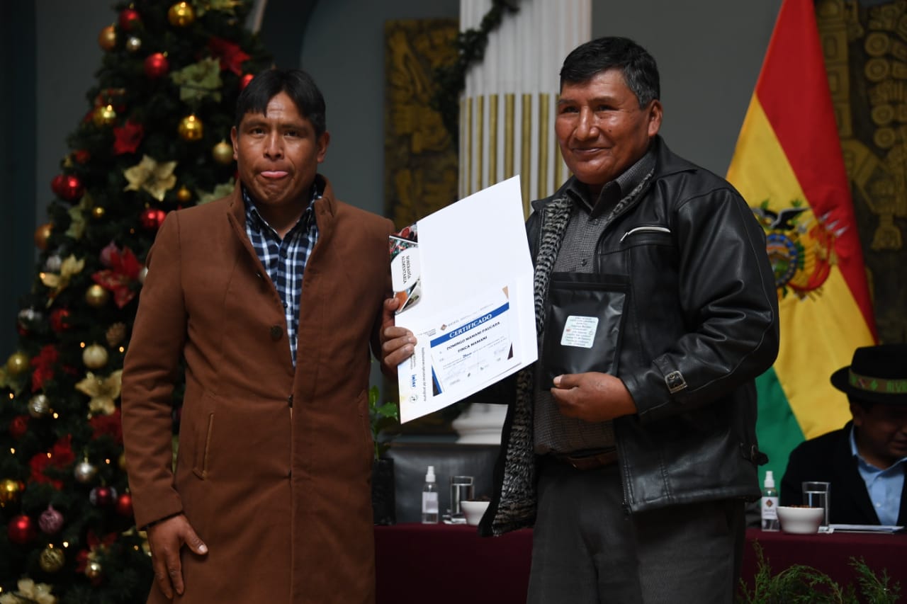 Calidad de café boliviano se abre espacio en concurso de subasta internacional 