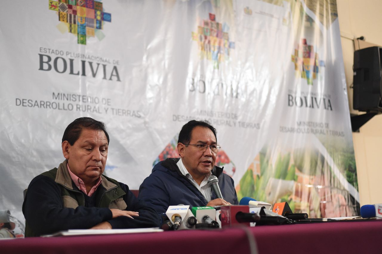 Gobierno advierte que no tolerará avasallamientos y exigen a la Justicia celeridad para sancionar a los responsables