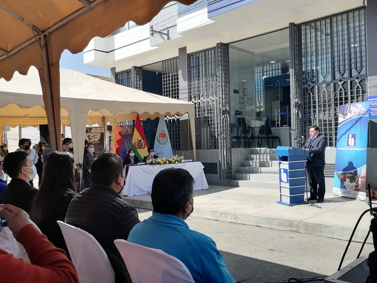 Impuestos mejora atención al contribuyente con nuevas oficinas en Quillacollo