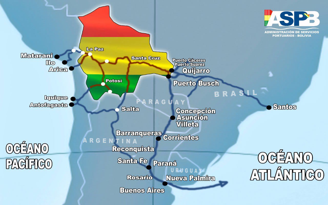 ASP-B plantea instituirse en el centro estratégico terrestre de conexión entre el Pacífico y Atlántico