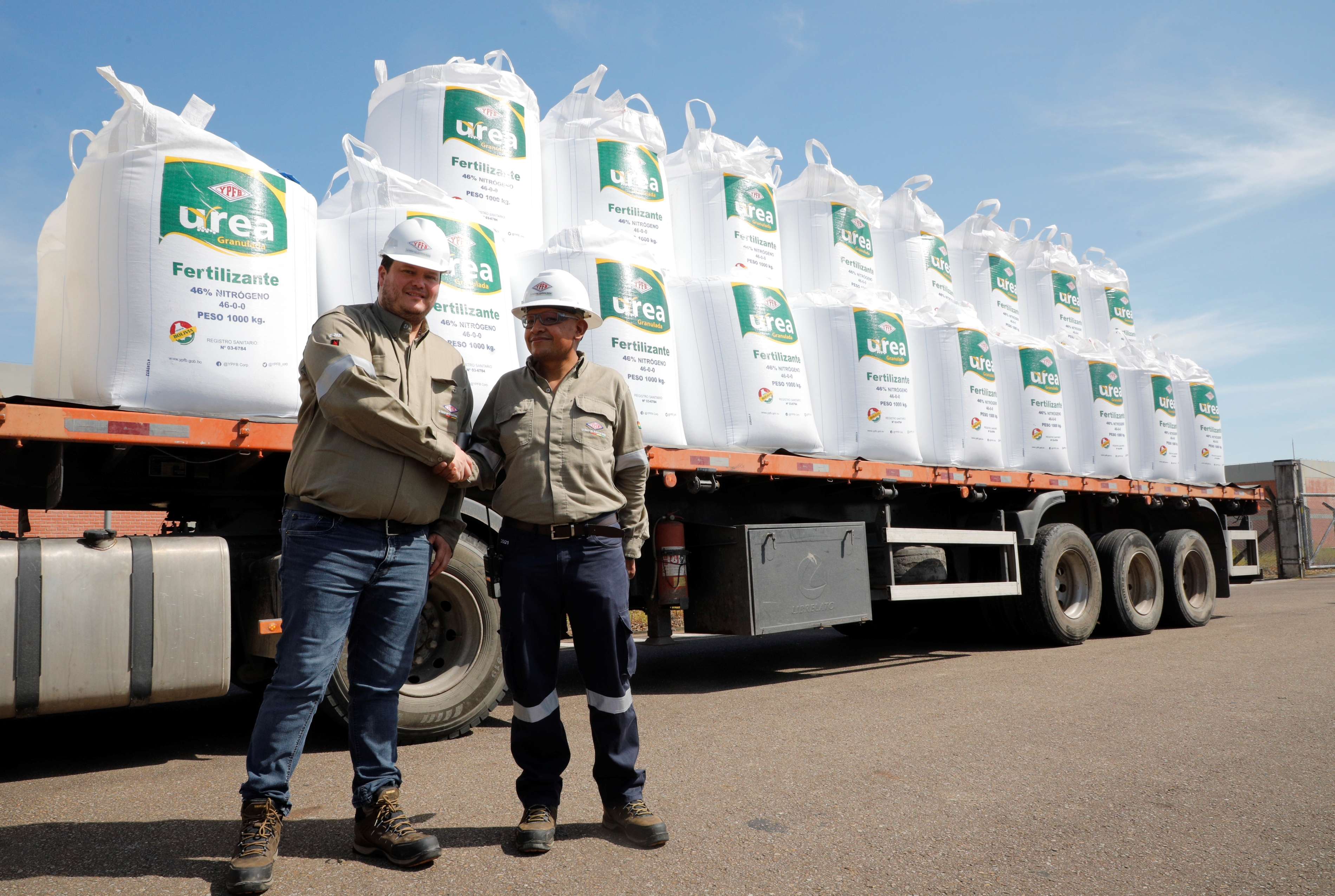 YPFB factura más de $us 160 millones por venta de urea en el primer semestre